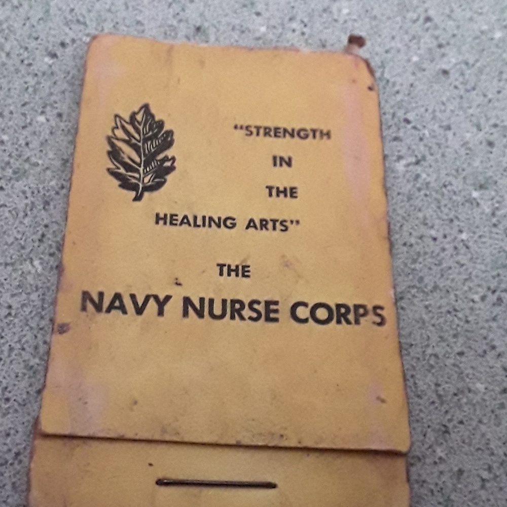 Vintage Navy Nurse Corps Emery Pack